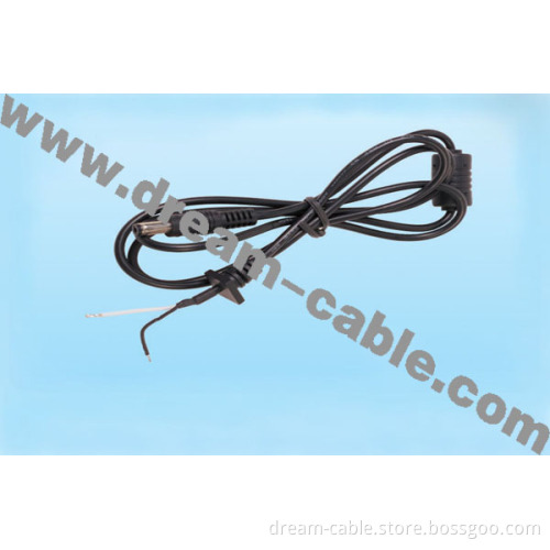 1m DC5.5*2.1 Male DC Power Cable with Stripped End